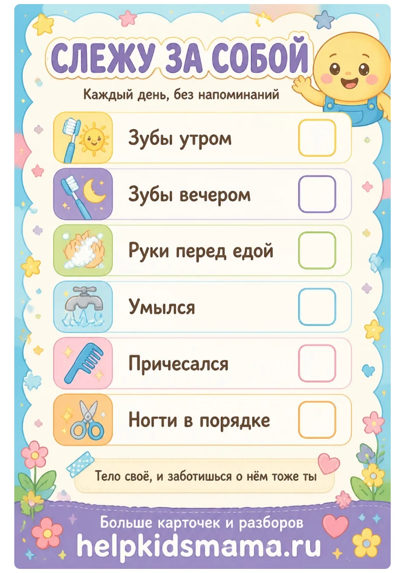 Слежу за собой: лабиринт для печати