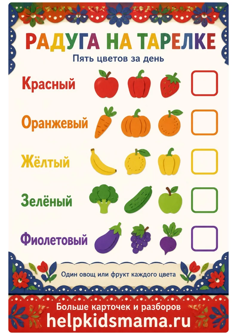 Радуга на тарелке: лабиринт для печати